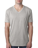 Next Level Apparel Men's 4.3 oz. CVC V-Neck Short Sleeves T-Shirt 6240
