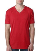 Next Level Apparel Men's 4.3 oz. CVC V-Neck Short Sleeves T-Shirt 6240
