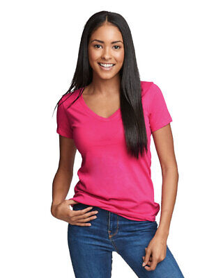 Next Level Apparel N1540 Women's Short Sleeve Ideal Lightweight V Neck