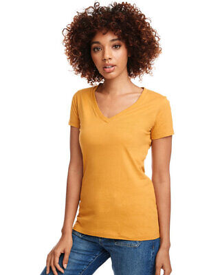 Next Level Apparel N1540 Women's Short Sleeve Ideal Lightweight V Neck