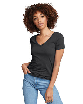 Next Level Apparel N1540 Women's Short Sleeve Ideal Lightweight V Neck