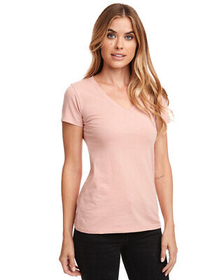 Next Level Apparel N1540 Women's Short Sleeve Ideal Lightweight V Neck