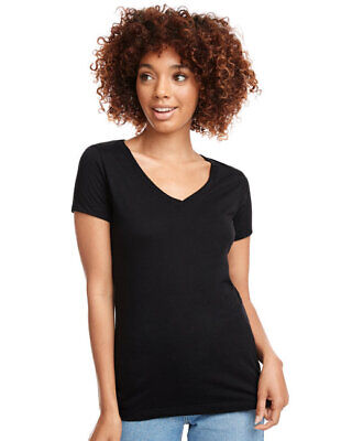 Next Level Apparel N1540 Women's Short Sleeve Ideal Lightweight V Neck