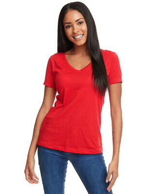 Next Level Apparel N1540 Women's Short Sleeve Ideal Lightweight V Neck