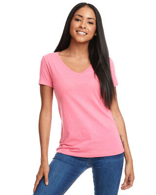 Next Level Apparel N1540 Women's Short Sleeve Ideal Lightweight V Neck