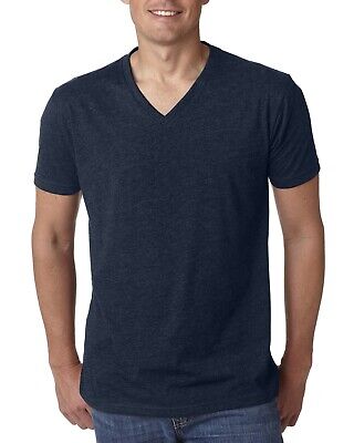 Next Level Apparel Men's 4.3 oz. CVC V-Neck Short Sleeves T-Shirt 6240