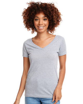 Next Level Apparel N1540 Women's Short Sleeve Ideal Lightweight V Neck