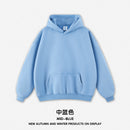 RS men's | autumn and winter hoodie plus fleece hoodie men's American fashion hoodie men's and women's Bajia hoodie