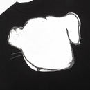 Hip Hop Billionaire cartoon abstract print casual crewneck short sleeve T-shirt for men and women