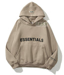 Letter printed hoodie for men and women High street group build cultural sweater fashion coat