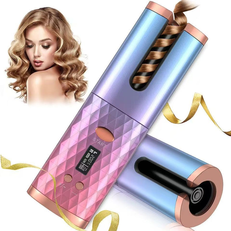 Automatic USB portable curling iron automatic charging