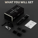 Body Trimmer Kit- Waterproof Electric Body Hair Grooming Tool With LED Spotlight  Adjustable men. women