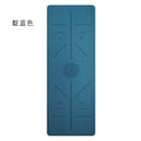 Yoga mat PU rubber luxury mat, women, anti-slip professional fitness mat
