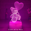 3D Lamp Acrylic USB LED Night Lights Neon Sign Lamp Decorations