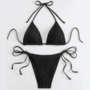New black swimsuit fashionable Women's bikini