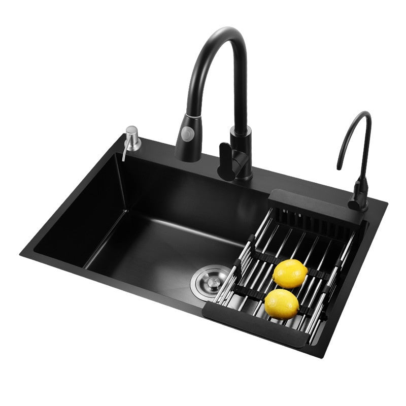 Manual Thickened Sink Kitchen Nano 304 Stainless Steel Sink