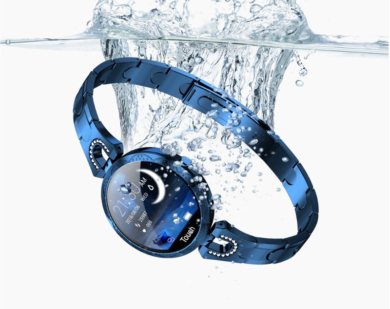 Fashion Women's Smart Waterproof Wearable Device Heart Rate Monitor Sports Watch