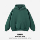 RS men's | autumn and winter hoodie plus fleece hoodie men's American fashion hoodie men's and women's Bajia hoodie