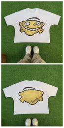 Billionaire Studios Casual Loose Tee Off White