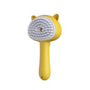 Hair Cleaning With Mist Multifunctional Cat Grooming Rechargeable Self Cleaning Slicker Brush