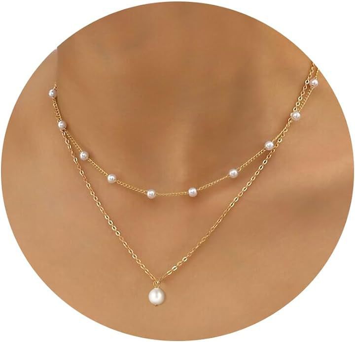 Fashion decoration Round square zircon pendant necklace Daisy flower bracelet round bead chain
