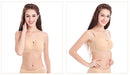 Plus Size Women Bra Ladies Cotton Quake-Proof Underwear Sleep Tops No Buckles No Wire Lingerie With Removable Padded