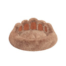 Cute Dog Cat Bear Paw Shape Bed, Furniture For Small And Medium Dogs Cats