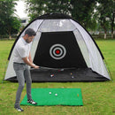 Hitting Golf Practice Net Tent Cage Garden Grassland Practice Golf Training Mesh Equipment
