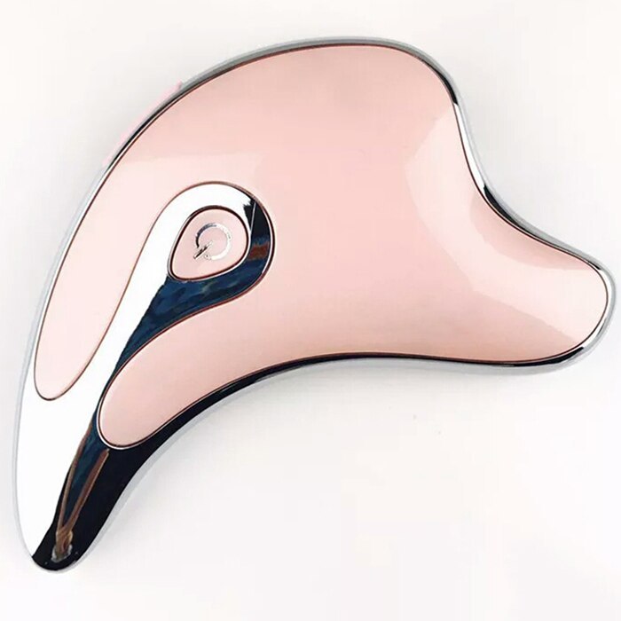 Gua Sha Scraper Facial Lifting Slimming LED Light Microcurrent Skin Massager