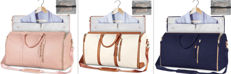 Large Capacity Travel Duffle Bag Women's Handbag Folding Suit Waterproof Bag