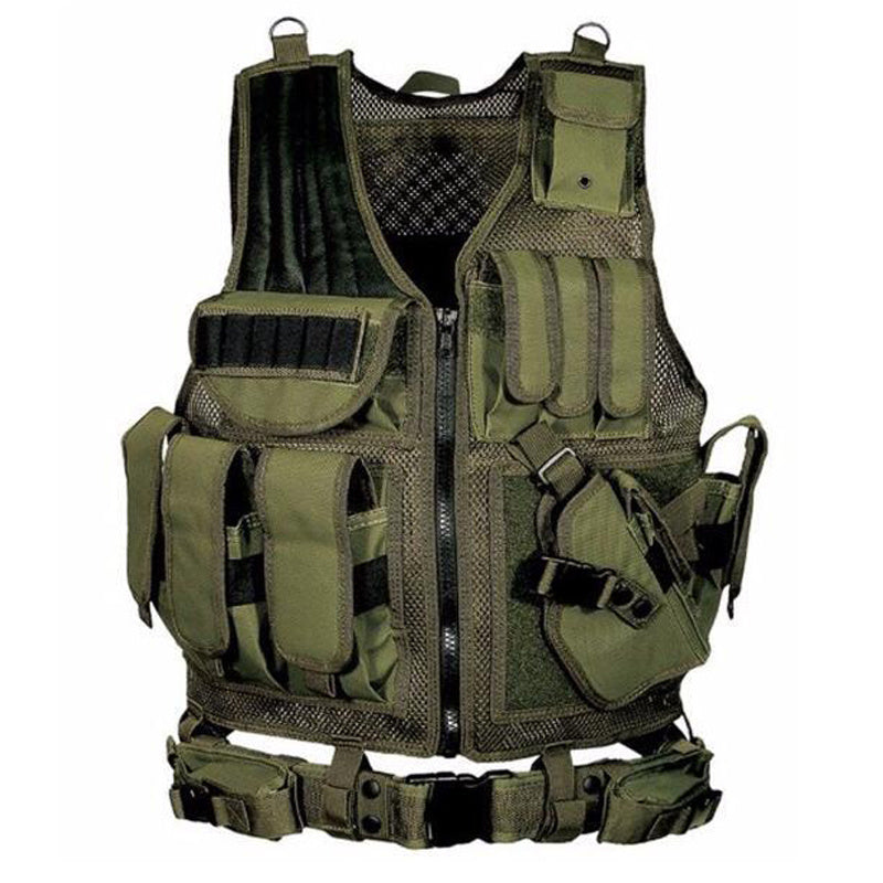 Tactical Military Combat Army Armor Vests Molle Airsoft Plate Carrier Swat Outdoor Hunting Vest