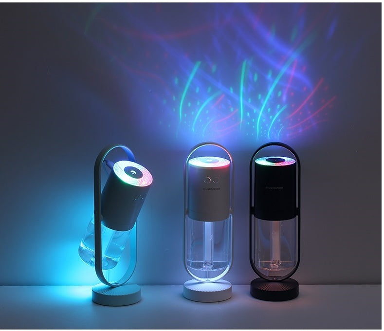 Magic Shadow USB Air Humidifier Ultrasonic Projection Night Light Air Purifier