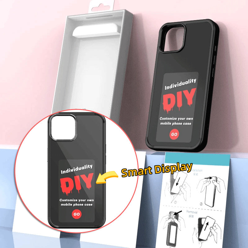 E-ink Screen Phone Case Unlimited Screen Projection Personalized Phone Cover