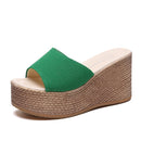 Chaussures pour femme avec semelles en mousse, semelles épaisses de 9 cm et 7 cm, sandales pour femme
