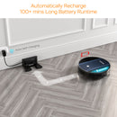 Geek Smart Robot Vacuum Cleaner G6 Plus, Ultra-Thin, 1800Pa Strong Suction, Automatic Self-Charging, Wi-Fi Connectivity, App Control, Custom Cleaning