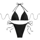 New black swimsuit fashionable Women's bikini