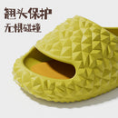 The female pair of durian couple's funny indoor home eva thick-soled