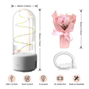 Creative 2 In 1 Bouquet LED Light And Bluetooth-compatible Speaker luminous Night Light