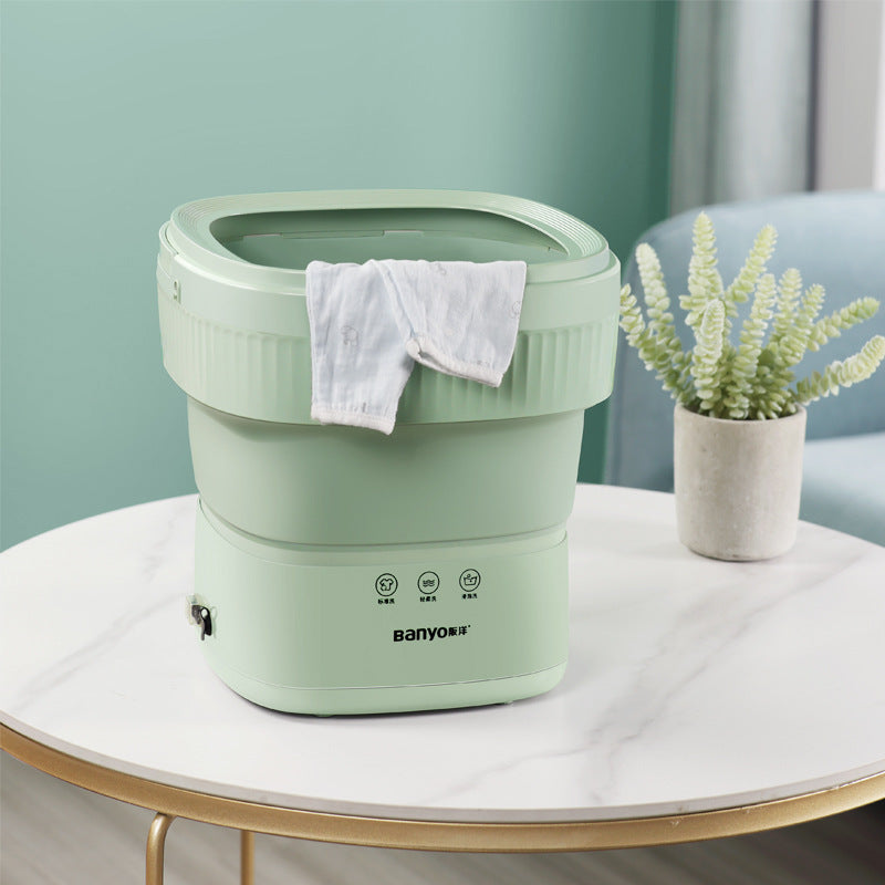 Folding Washing Machine Underwear Panties Cleaning Portable