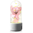 Creative 2 In 1 Bouquet LED Light And Bluetooth-compatible Speaker luminous Night Light