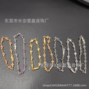 Chrome Hearts 22K Diamond Cross Bracelet