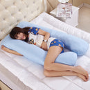 Summer Sleeping U Shape Maternity Support Pillow For Pregnant Women Ice Silk