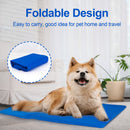 Dog Cat Cooling Mats, Pressure Activated Cooling Pad, No Water Or Refrigeration Needed, Non-Toxic Gel