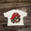 Billionaire Studios Casual Loose Tee Off White