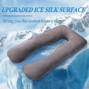 Summer Sleeping U Shape Maternity Support Pillow For Pregnant Women Ice Silk