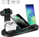 Wireless Charger 4 In 1 Charging Station For Apple Watch Series 8 7 I-Phone 15 14 13 12 Pro Airpods Pro 3 2 Charging Dock