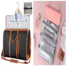 Large Capacity Travel Duffle Bag Women's Handbag Folding Suit Waterproof Bag