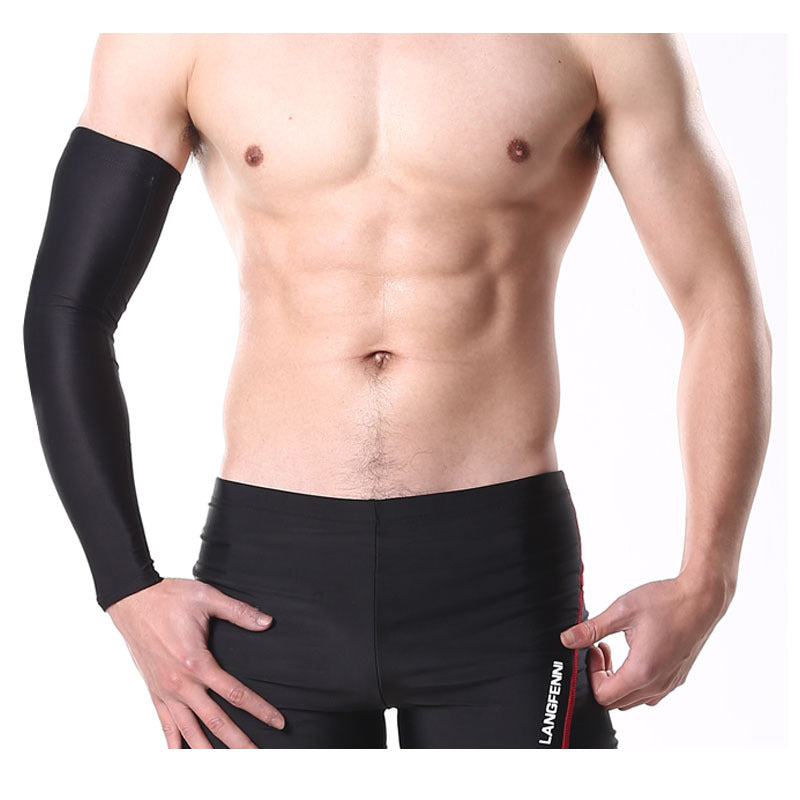 Basketball wrist guard arm lengthening elbow guard Sports guard Breathable elastic sunscreen cycling fishing mountaineering running cuff