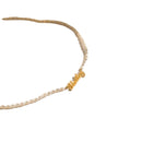 Personalized English letter Custom stainless steel name DIY pearl chain  pendants