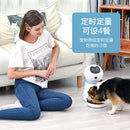 Stainless steel food plate robot pet automatic feeder cat, dog timing intelligent feeder
